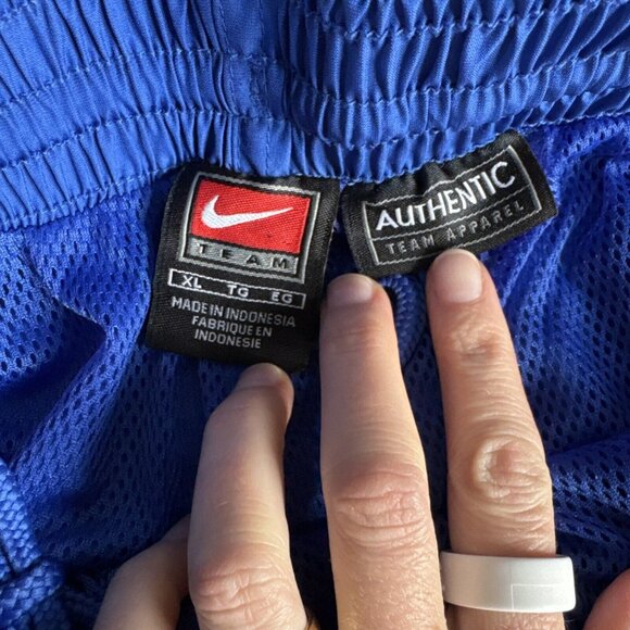 Nike Team Mens XL Florida‎ Gators Basketball Track Pants Blue NCAA Drawstring - Picture 2 of 14